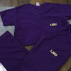 BOGO LSU Scrubs